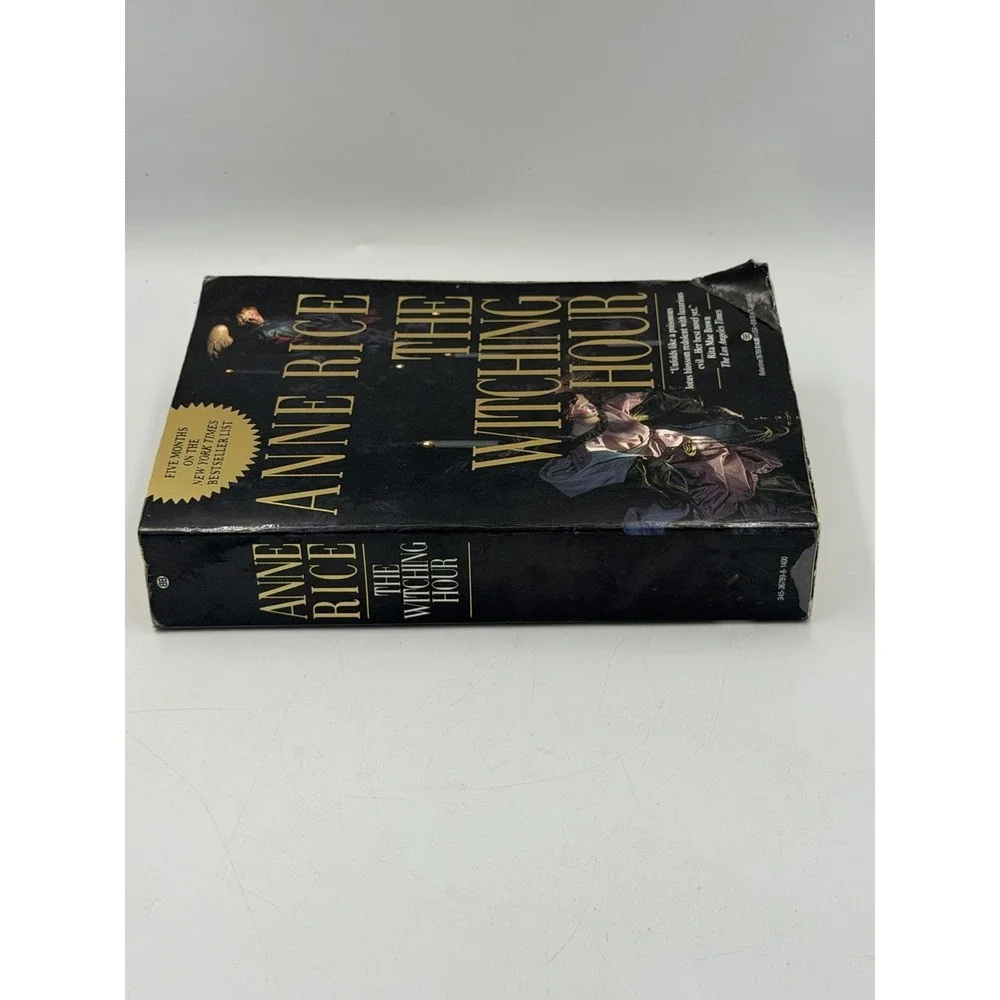 Anne Rice The Witching Hour Paperback 1991 Ballantine Gothic Horror Novel